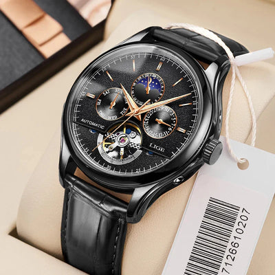 Automatisk mekanisk tourbillonur