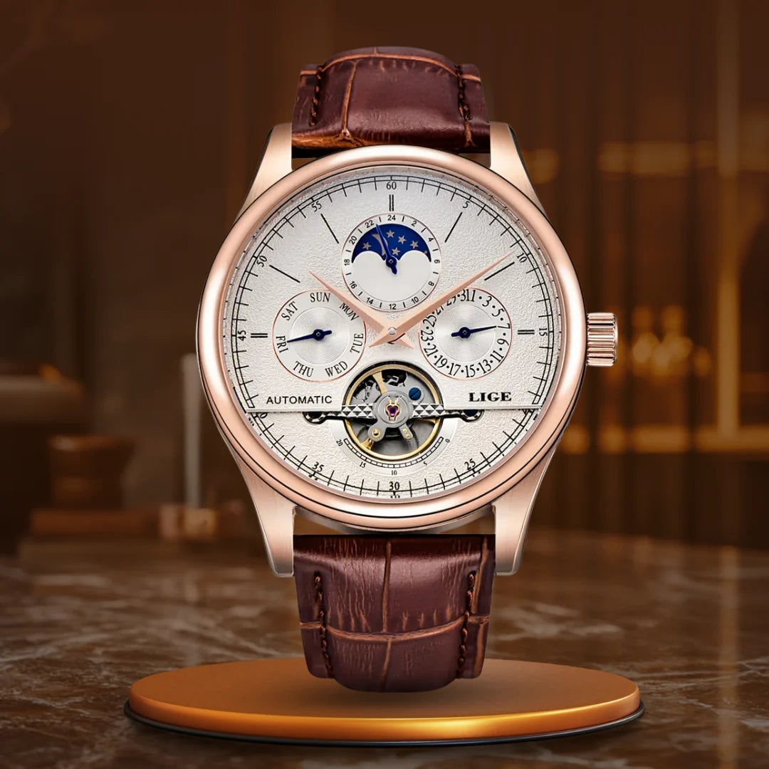 Automatisk mekanisk tourbillonur