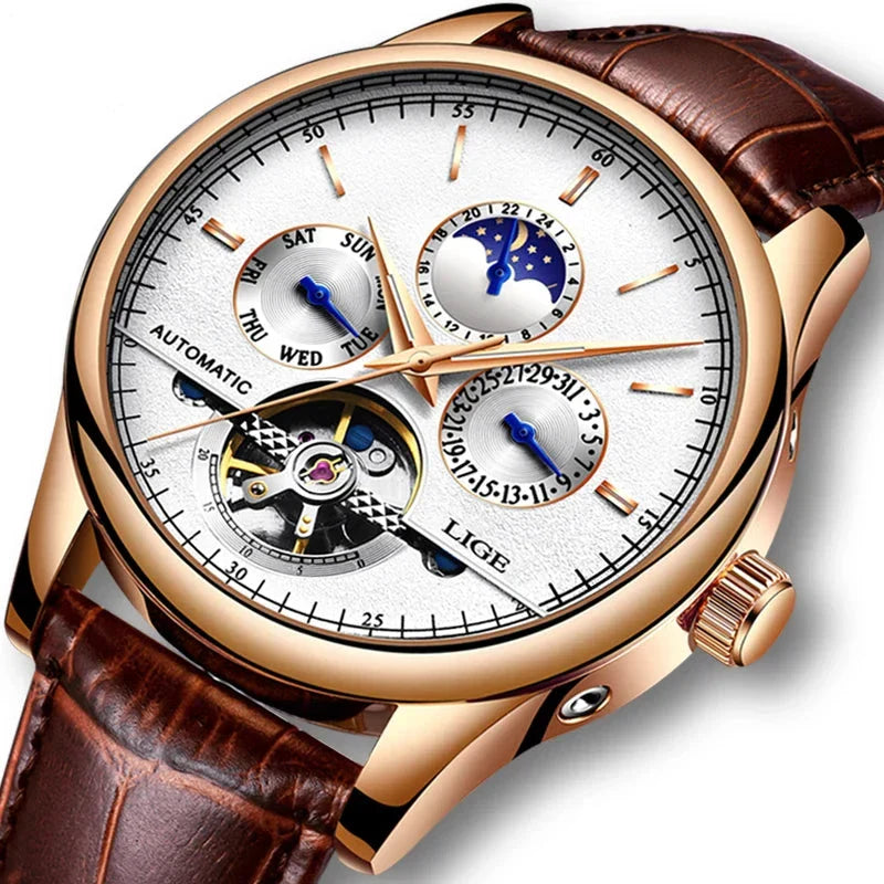 Automatisk mekanisk tourbillonur