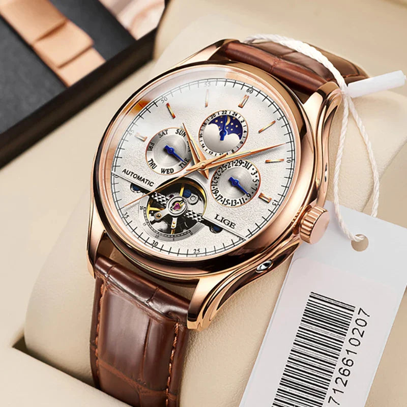 Automatisk mekanisk tourbillonur