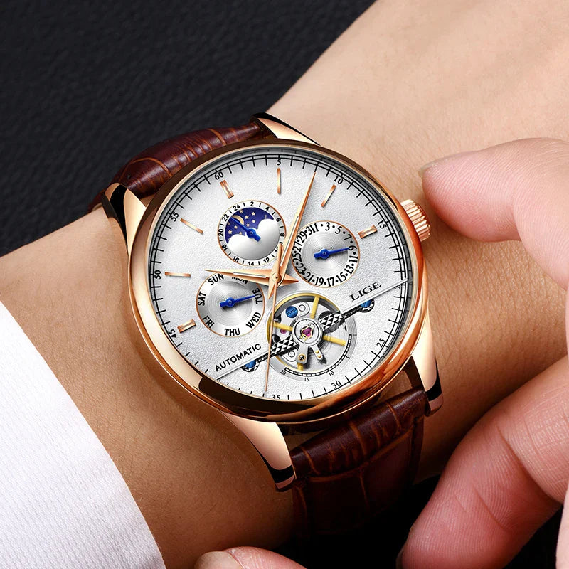 Automatisk mekanisk tourbillonur