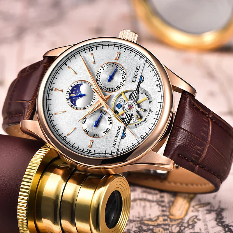 Automatisk mekanisk tourbillonur