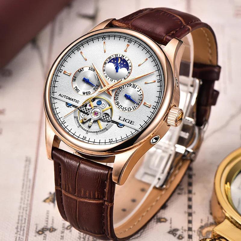 Automatisk mekanisk tourbillonur